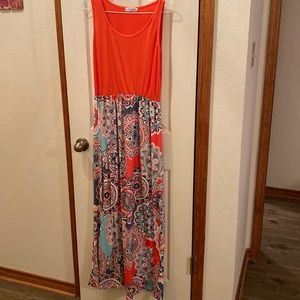 Women’s large floor length dress